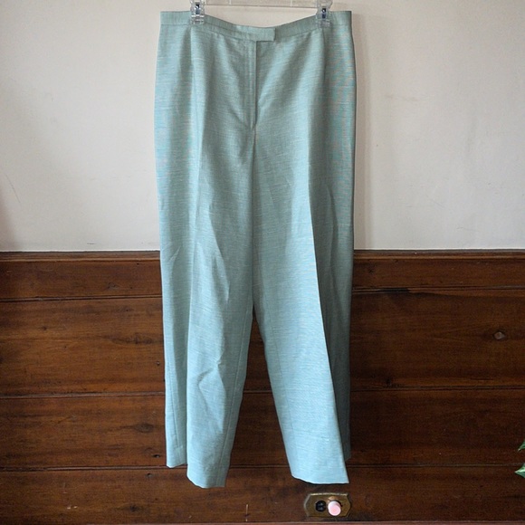 Lafayette 148 linen & wool slacks - Picture 3 of 6